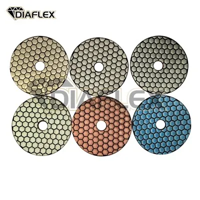 Droogpolijstpad voor steen